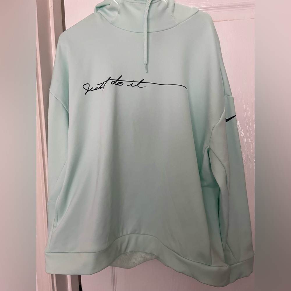 Nike Mint Green Hoodie. Never worn